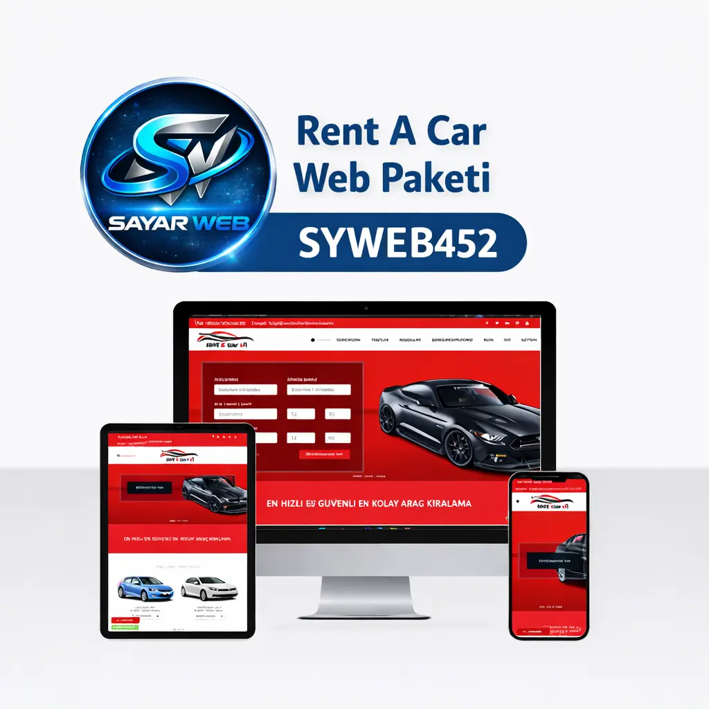 Rent A Car Web Paketi SYWEB452