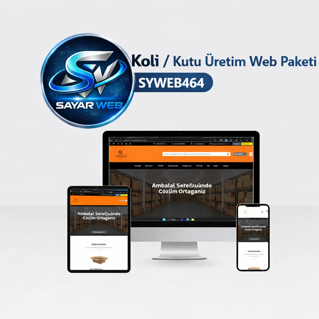 Koli / Kutu Üretim Web Paketi SYWEB464