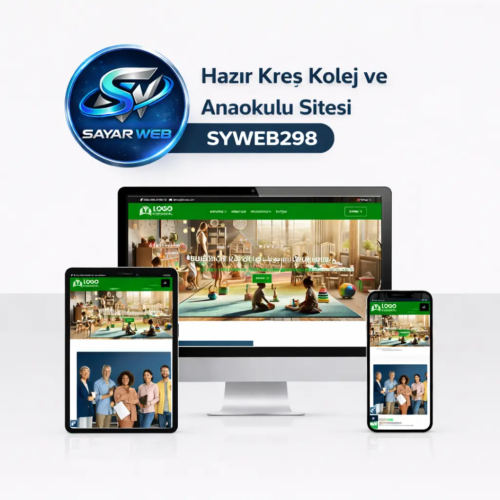 Hazır Kreş  Kolej ve Anaokulu Sitesi Web SYWEB298