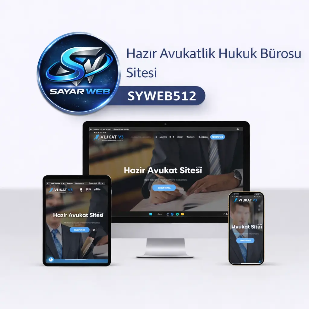 Hazır Avukatlık Hukuk Bürosu Sitesi SYWEB512