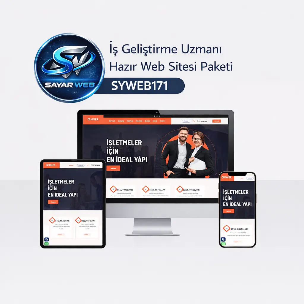 İş Geliştirme Uzmanı Hazır Web Sitesi Paketi SYWEB171