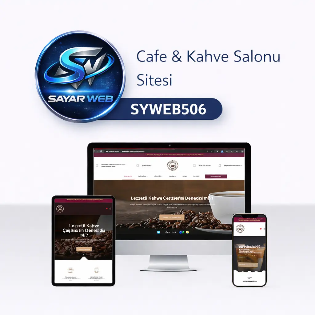 Cafe & Kahve Salonu Sitesi SYWEB506