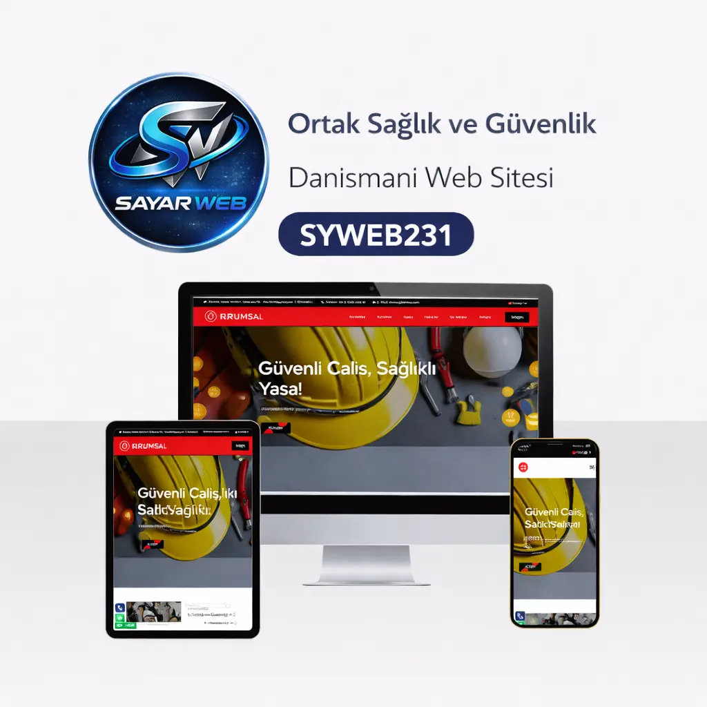 Ortak Sağlık ve Güvenlik Danışmanı Web Sitesi SYWEB231