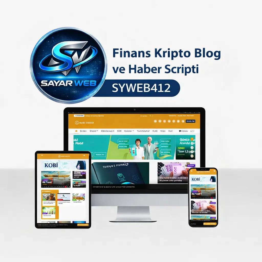 Finans Kripto Blog ve Haber Scripti SYWEB412