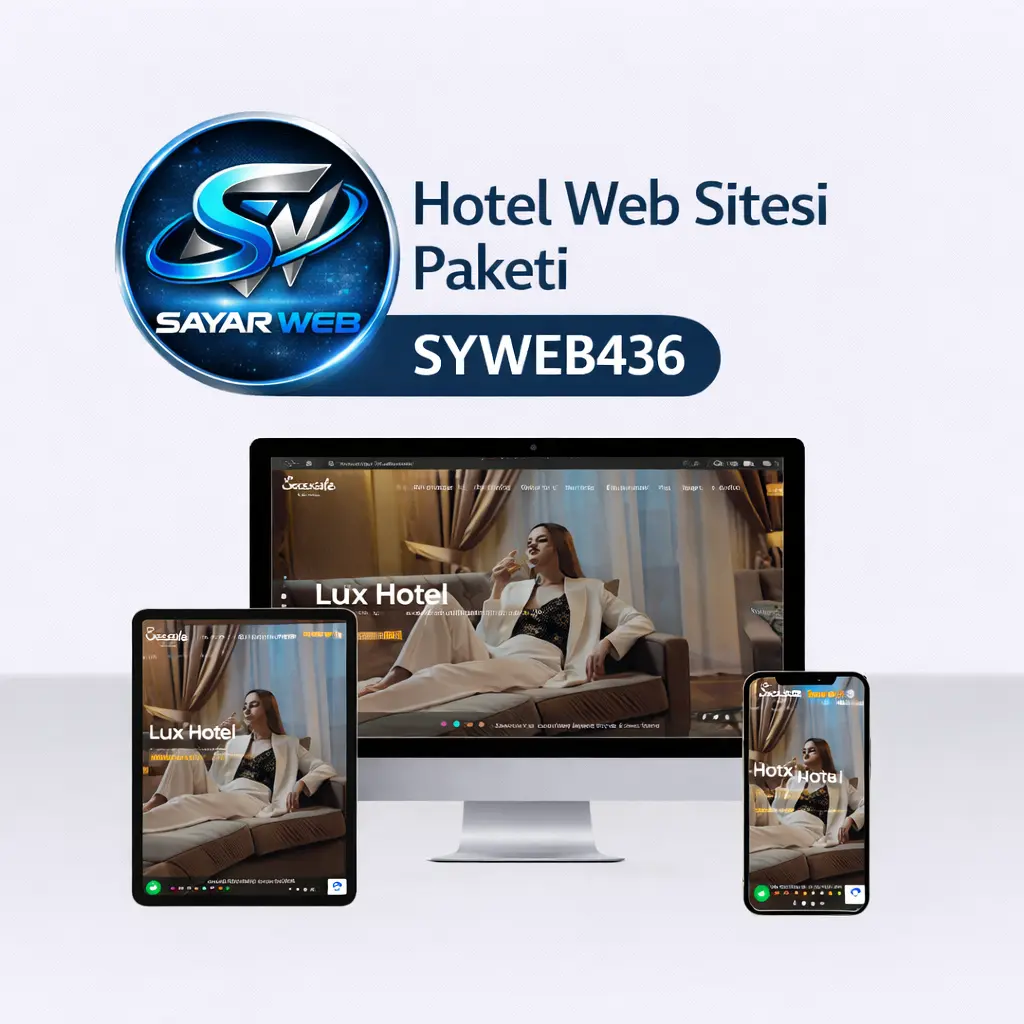 Hotel Web Sitesi Paketi  SYWEB436