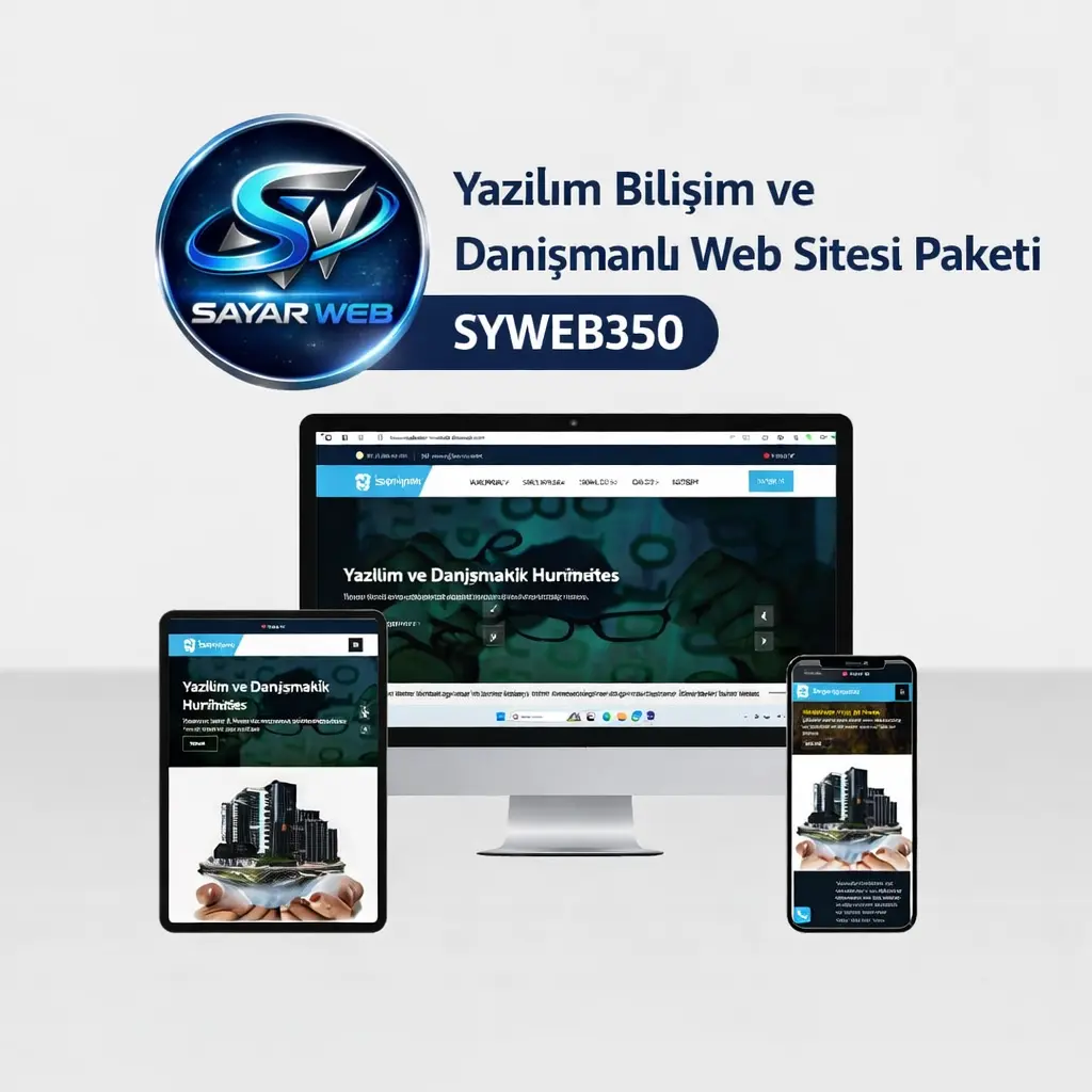 Yazılım Bilişim ve Danışmanlık Web Sitesi Paketi SYWEB350