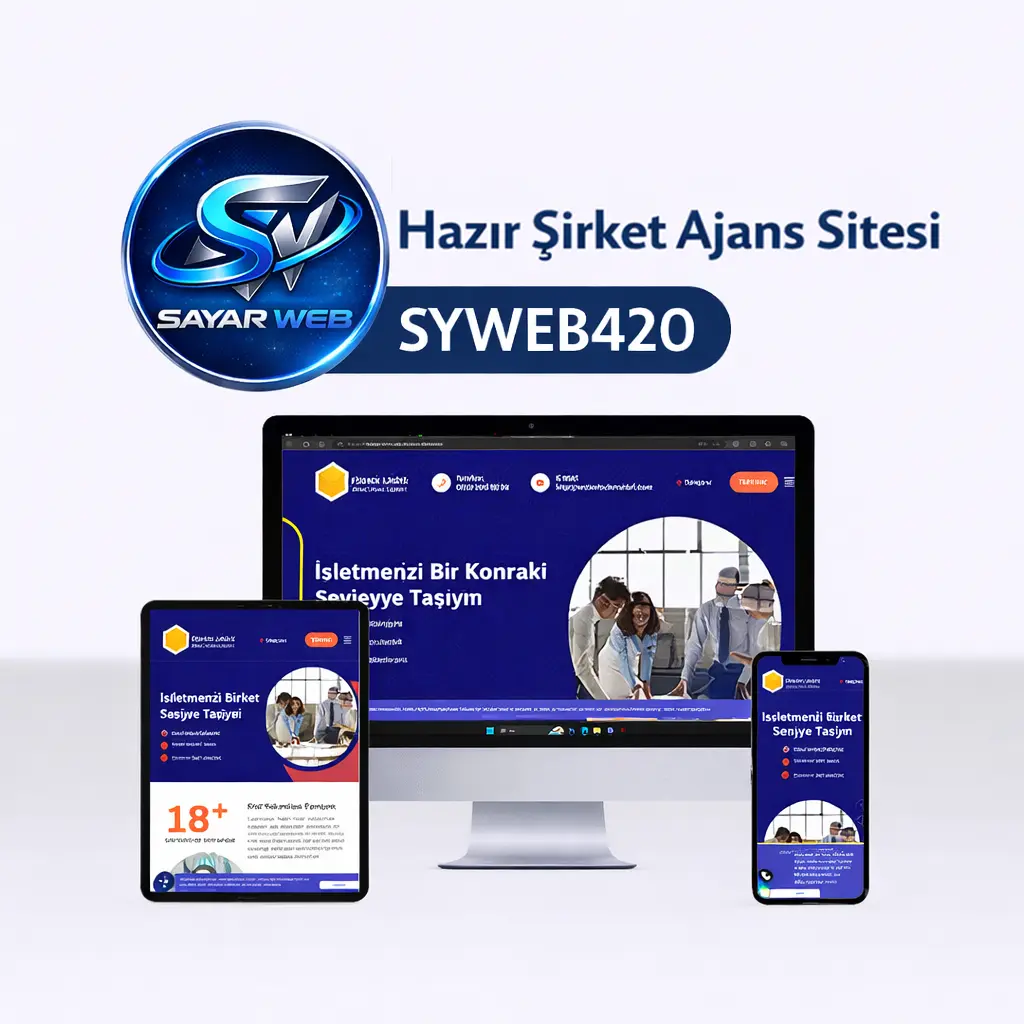 Hazır Şirket Ajans Sitesi SYWEB420