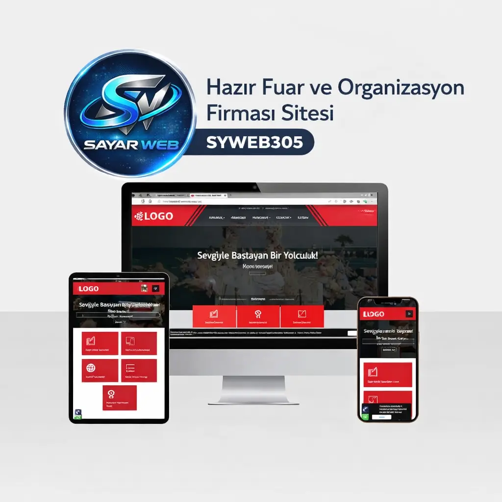 Hazır Fuar ve Organizasyon Firması Sitesi SYWEB305