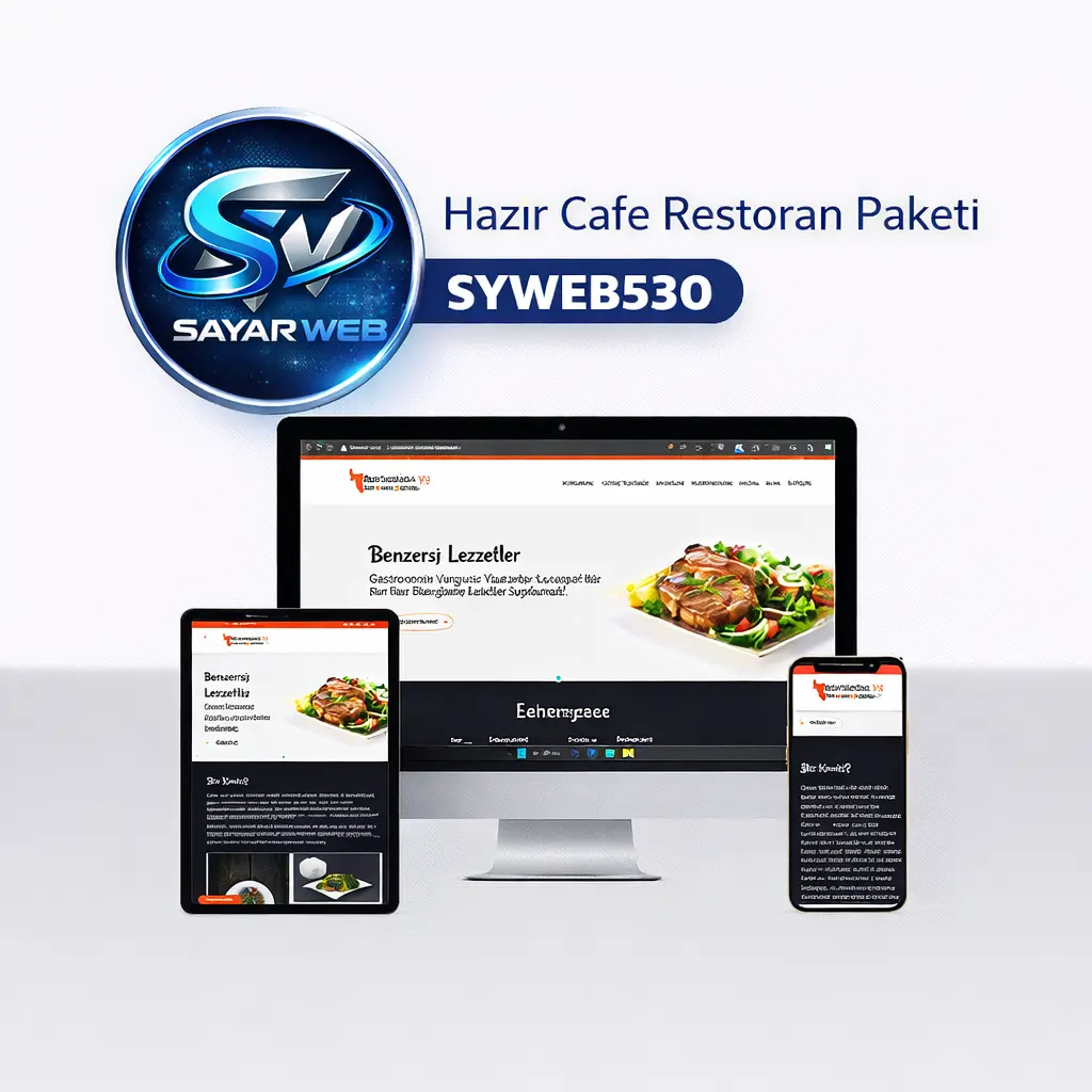 Hazır Cafe Restoran Paketi SYWEB530