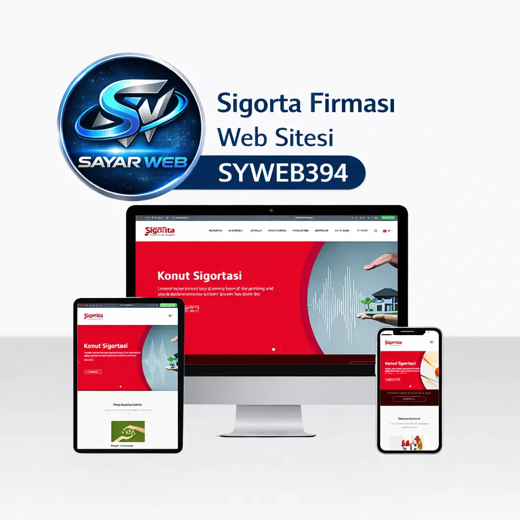 Sigorta Firması Web Sitesi SYWEB394