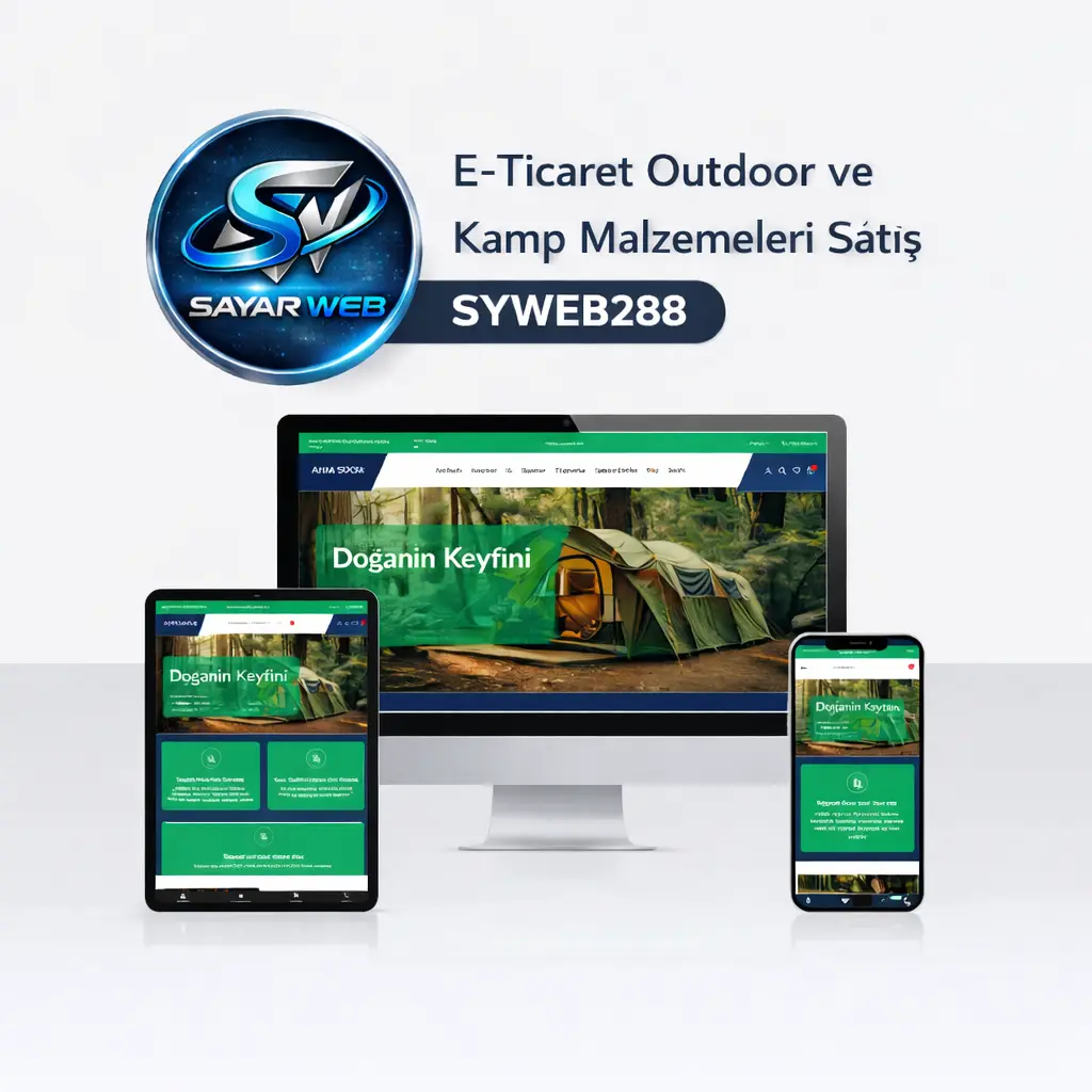 E-Ticaret Outdoor ve Kamp Malzemeleri Satış SYWEB288