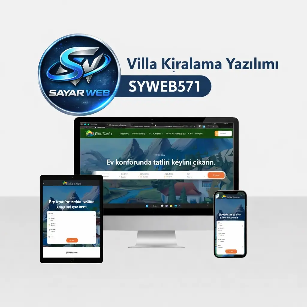 Villa Kiralama Yazılımı SYWEB571