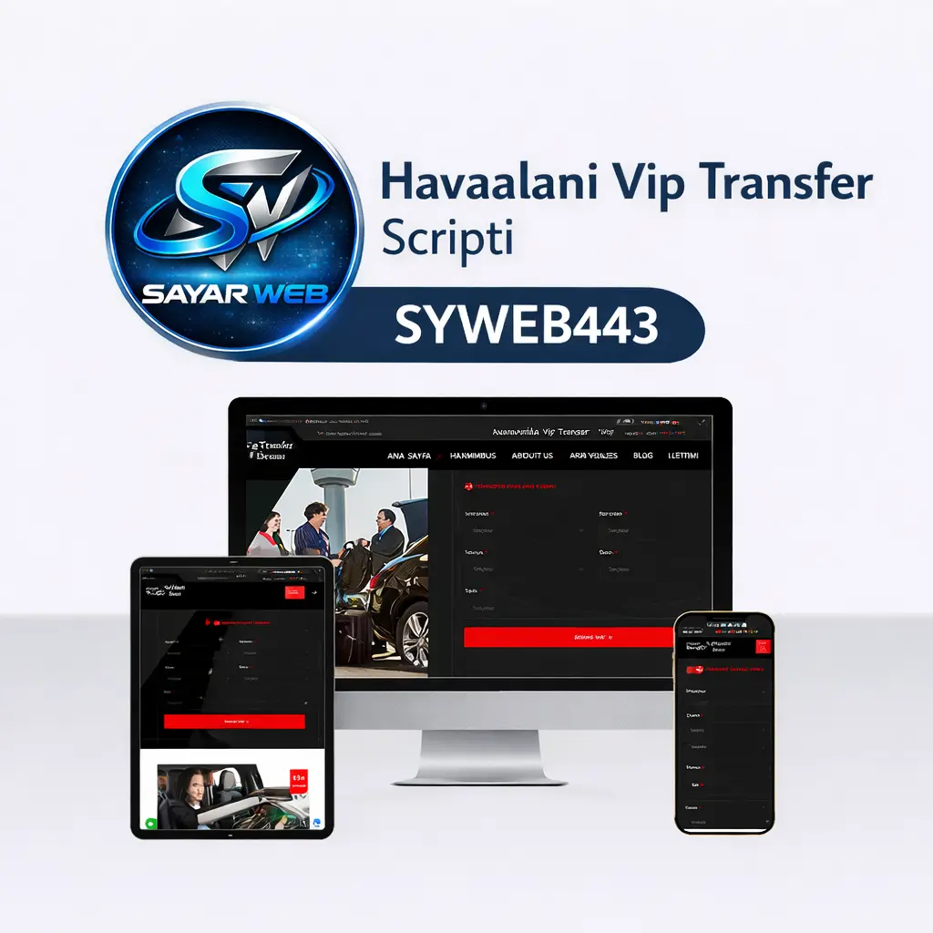 Havaalanı Vip Transfer Scripti SYWEB443