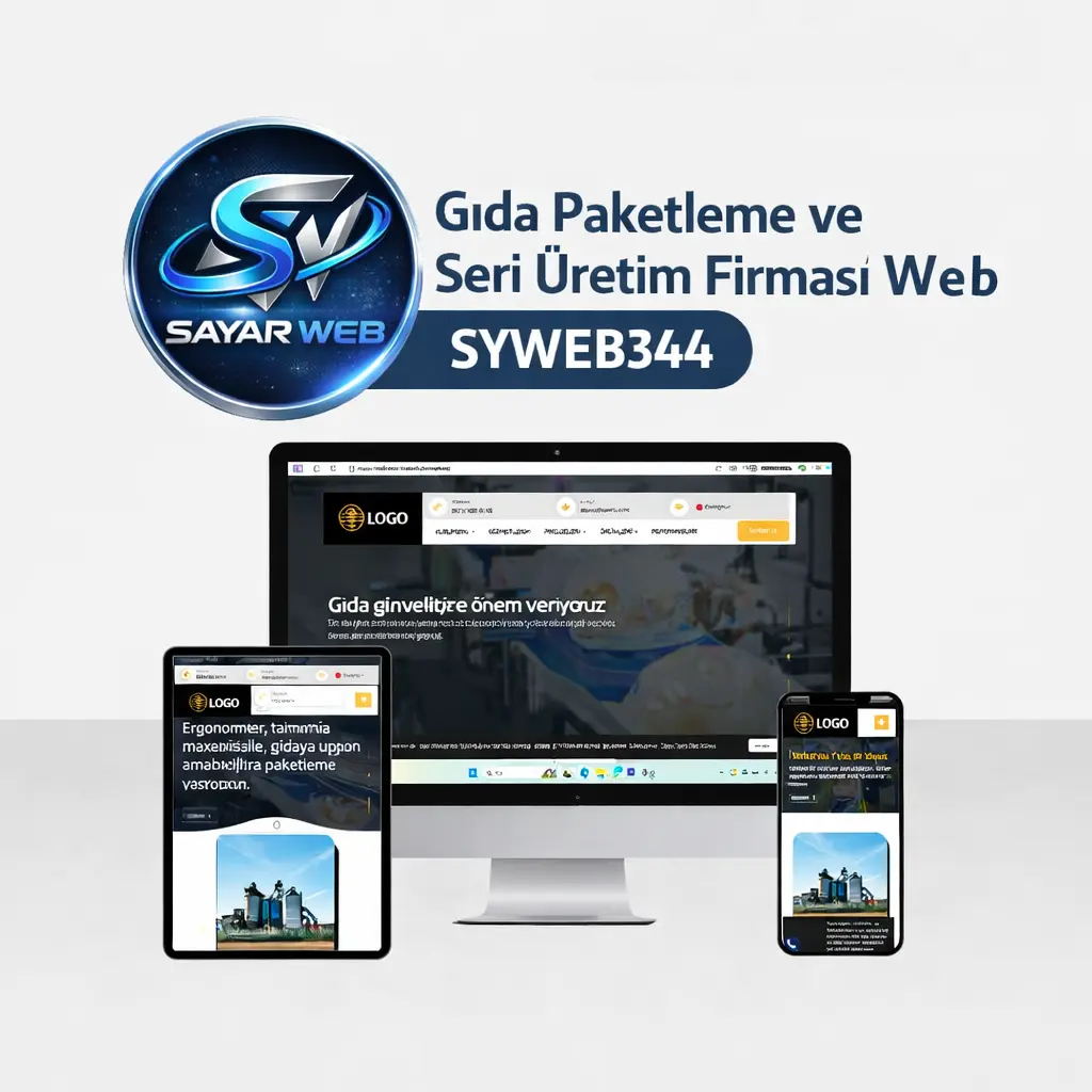 Gıda Paketleme ve Seri Üretim Firması Web SYWEB344
