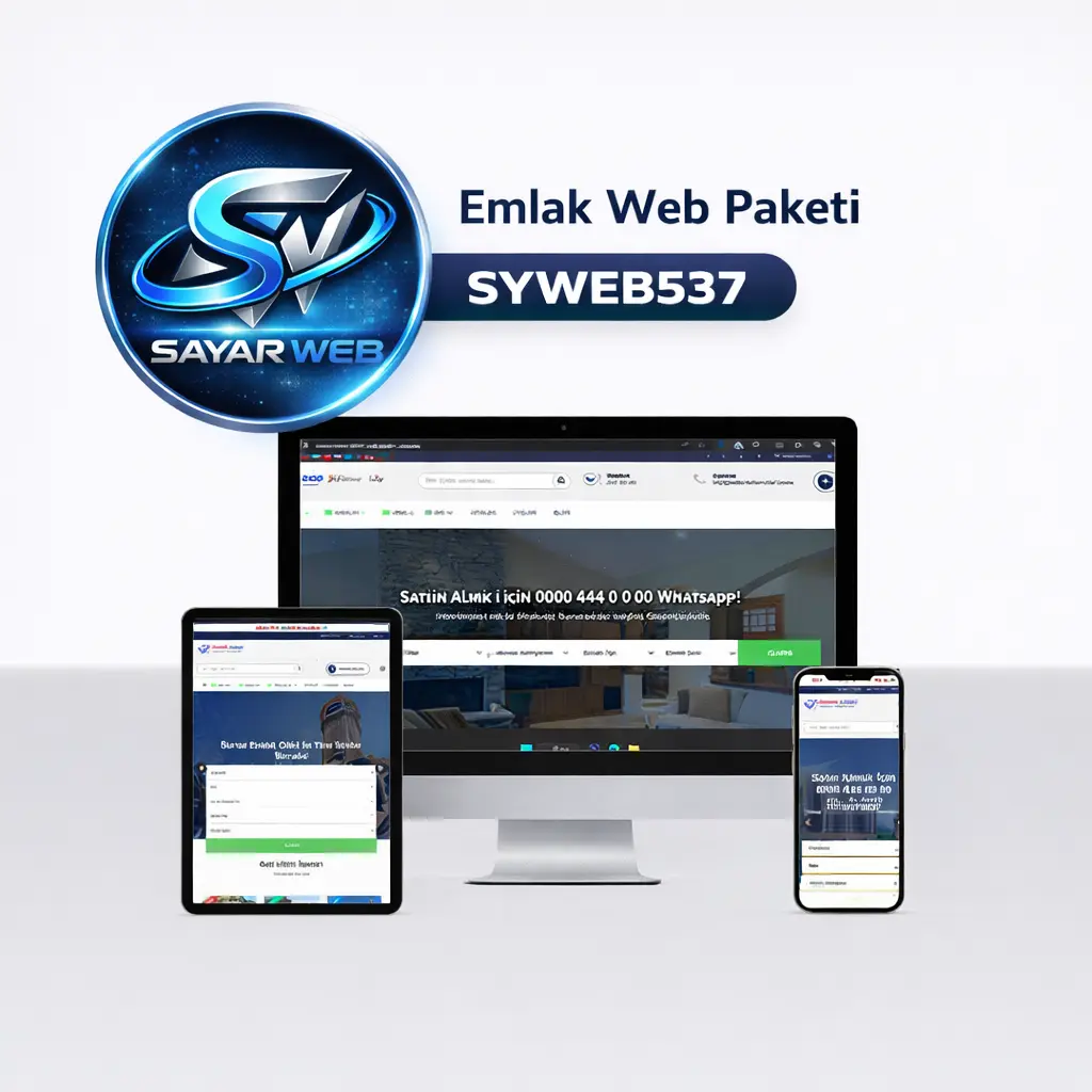 Emlak Web Paketi SYWEB537