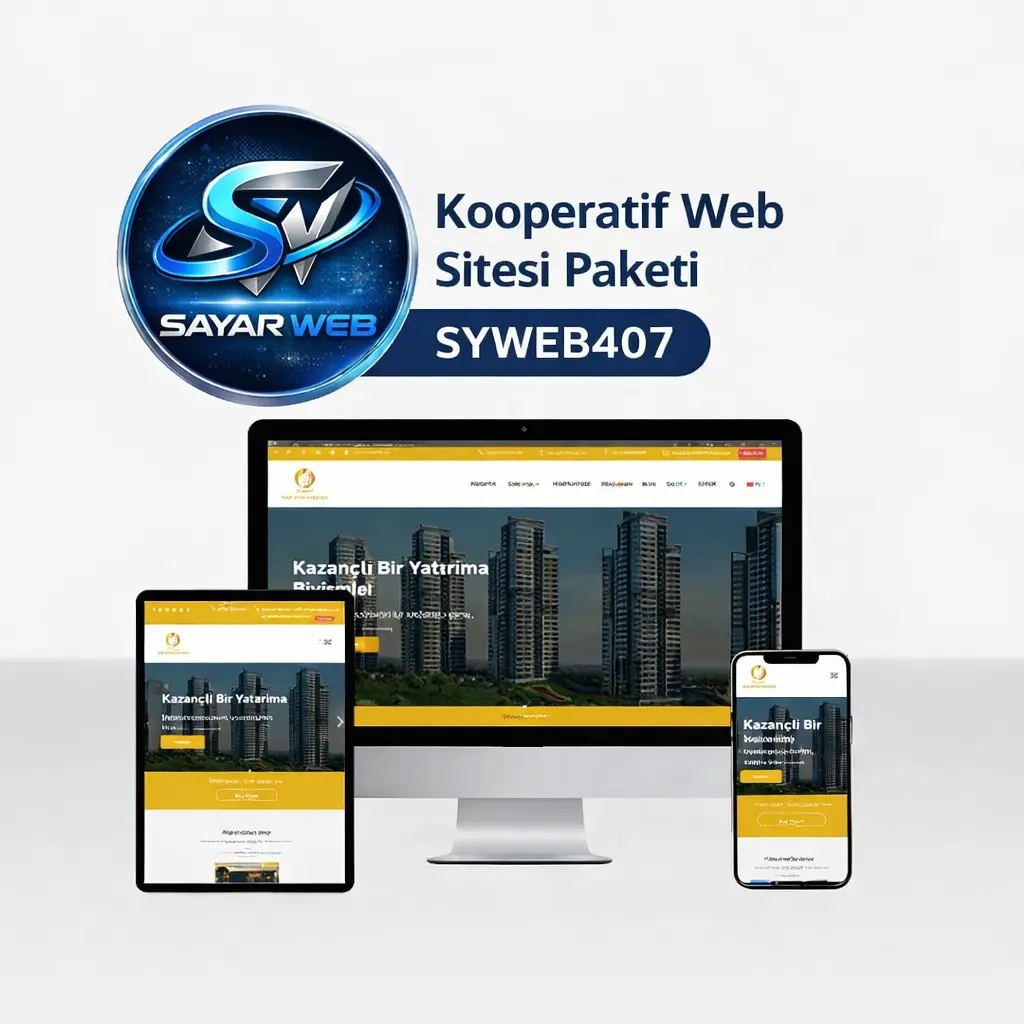 Kooperatif Web Sitesi Paketi SYWEB407