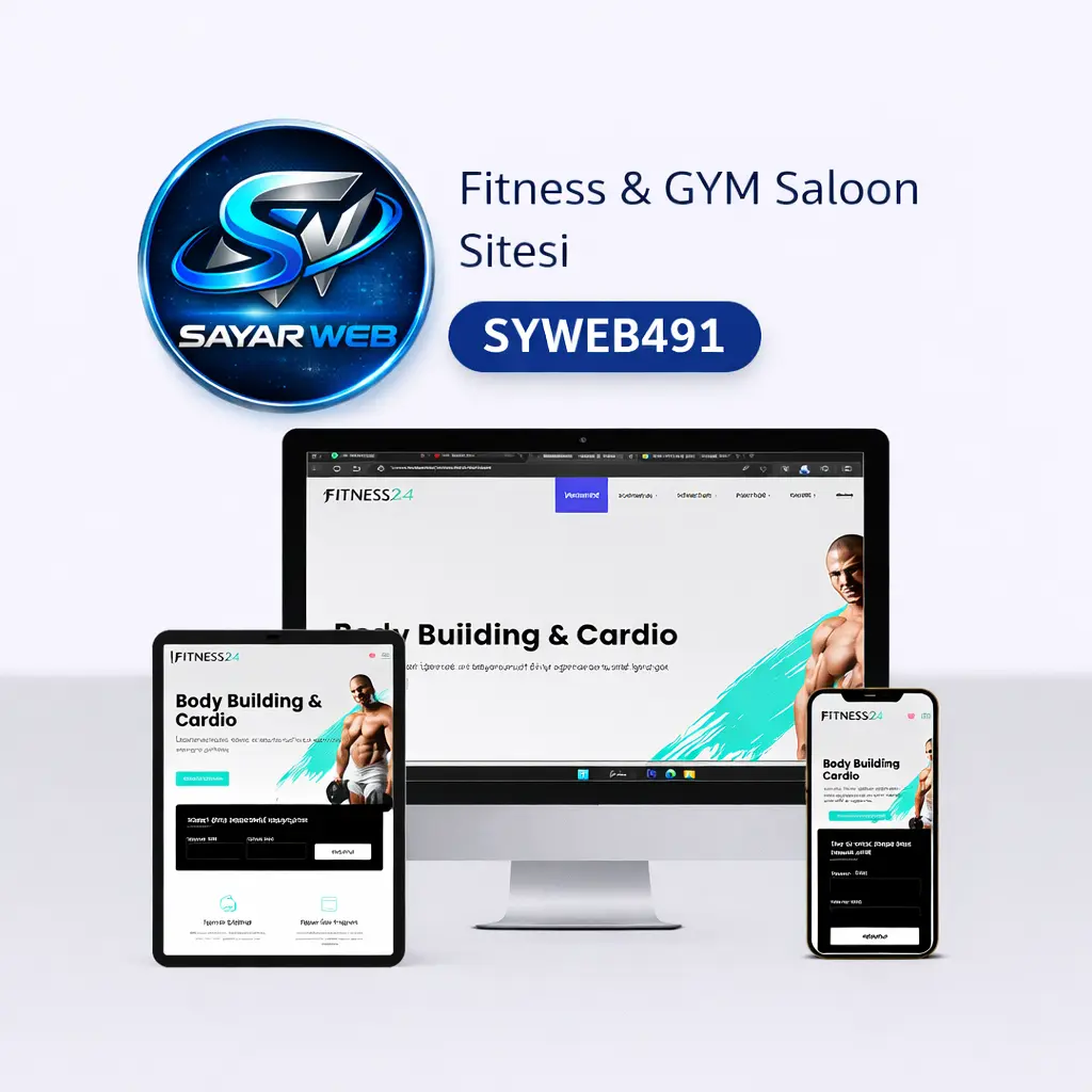 Fitness & GYM Saloon Sitesi SYWEB491