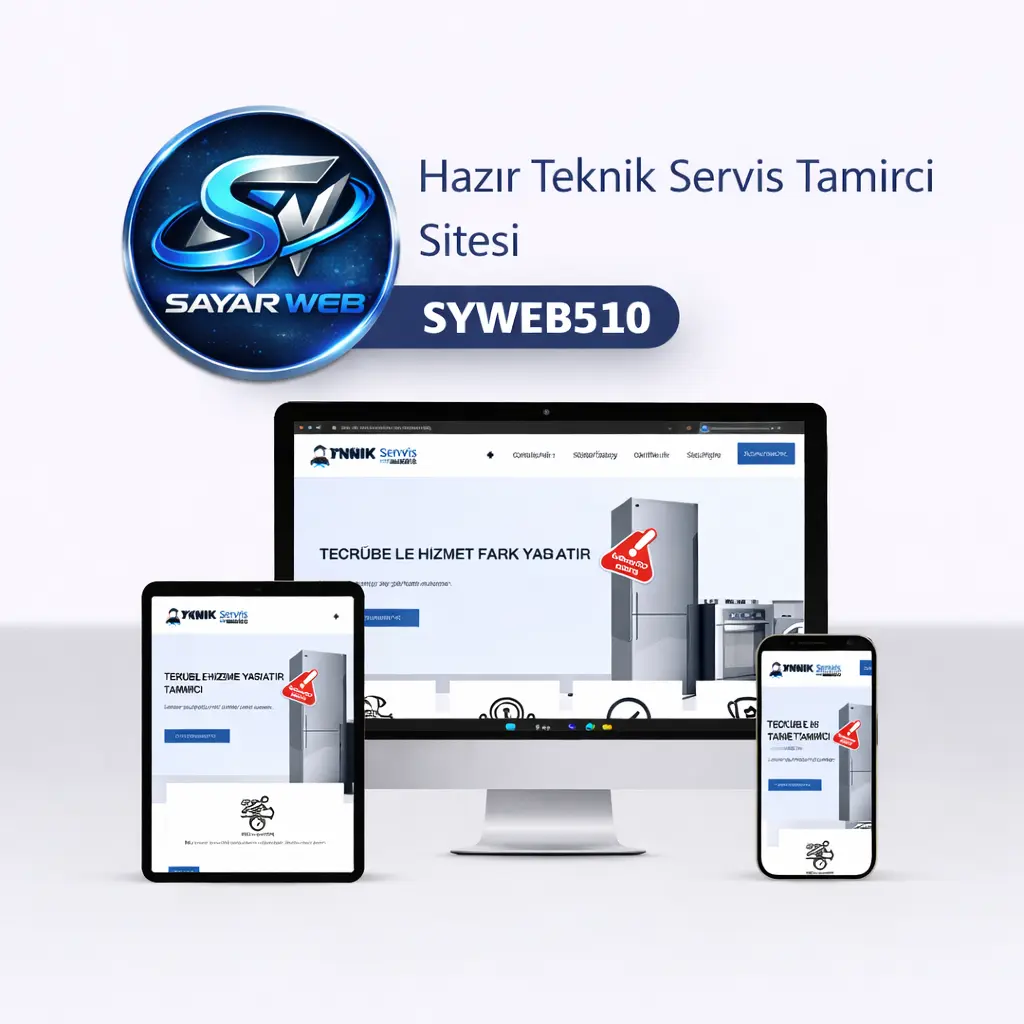 Hazır Teknik Servis Tamirci Sitesi SYWEB510