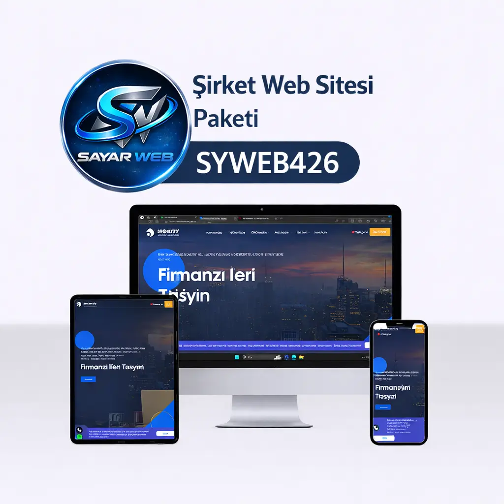 Şirket Web Sitesi Paketi SYWEB426