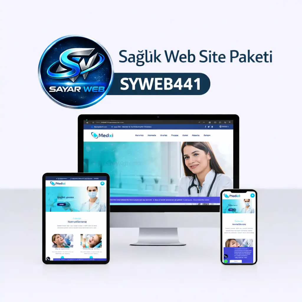 Sağlık Web Site Paketi SYWEB441