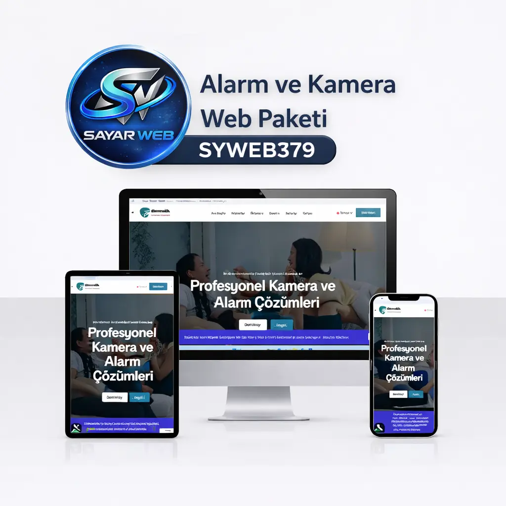 Alarm ve Kamera Web Paketi  SYWEB379