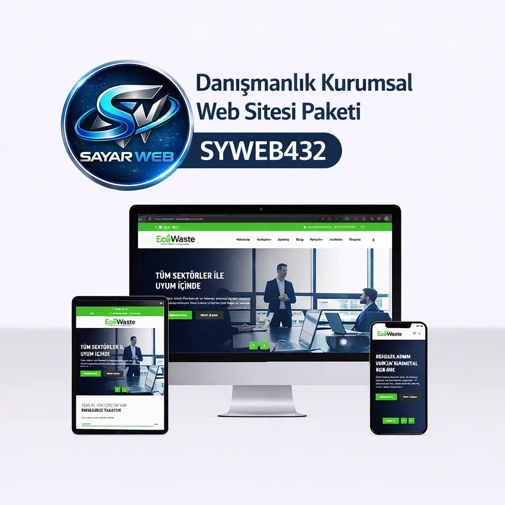 Danışmanlık  Kurumsal Web Sitesi Paketi SYWEB432