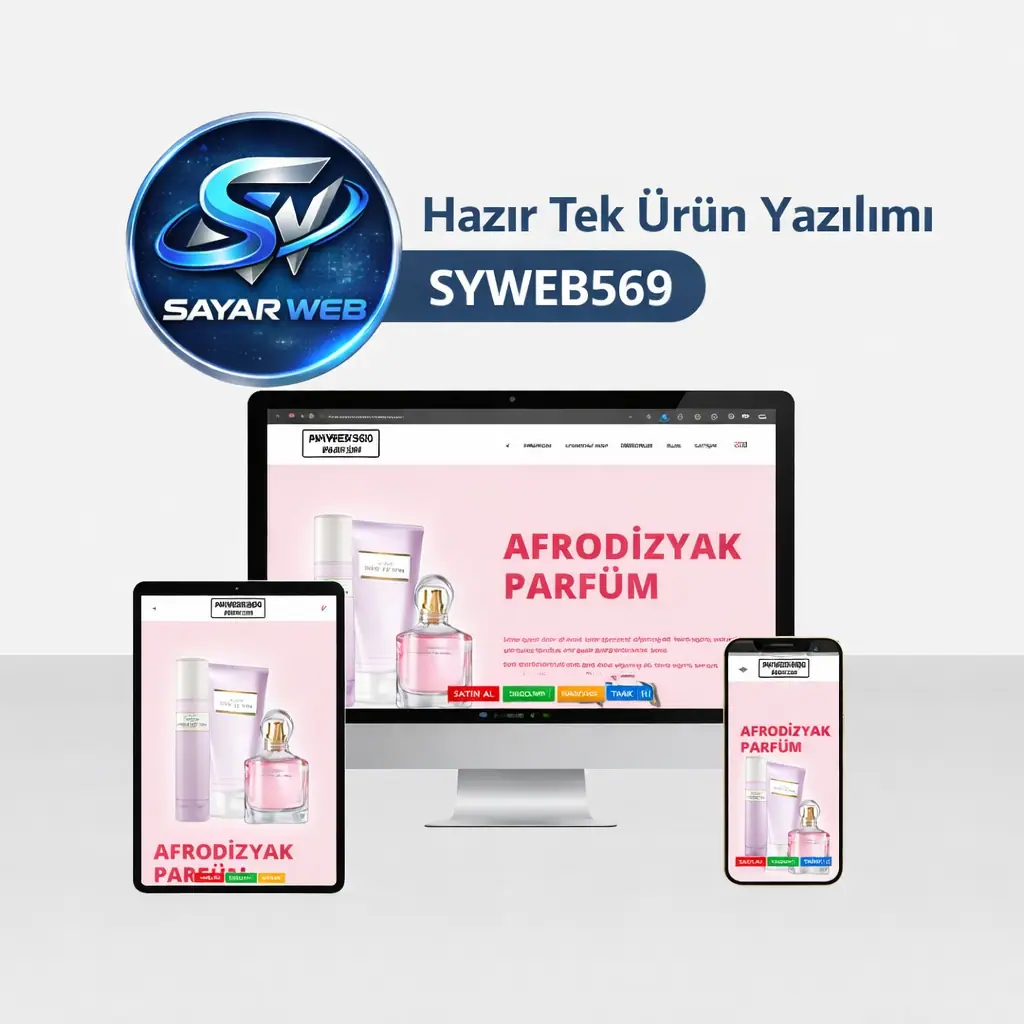 Hazır Tek Ürün Yazılımı SYWEB569