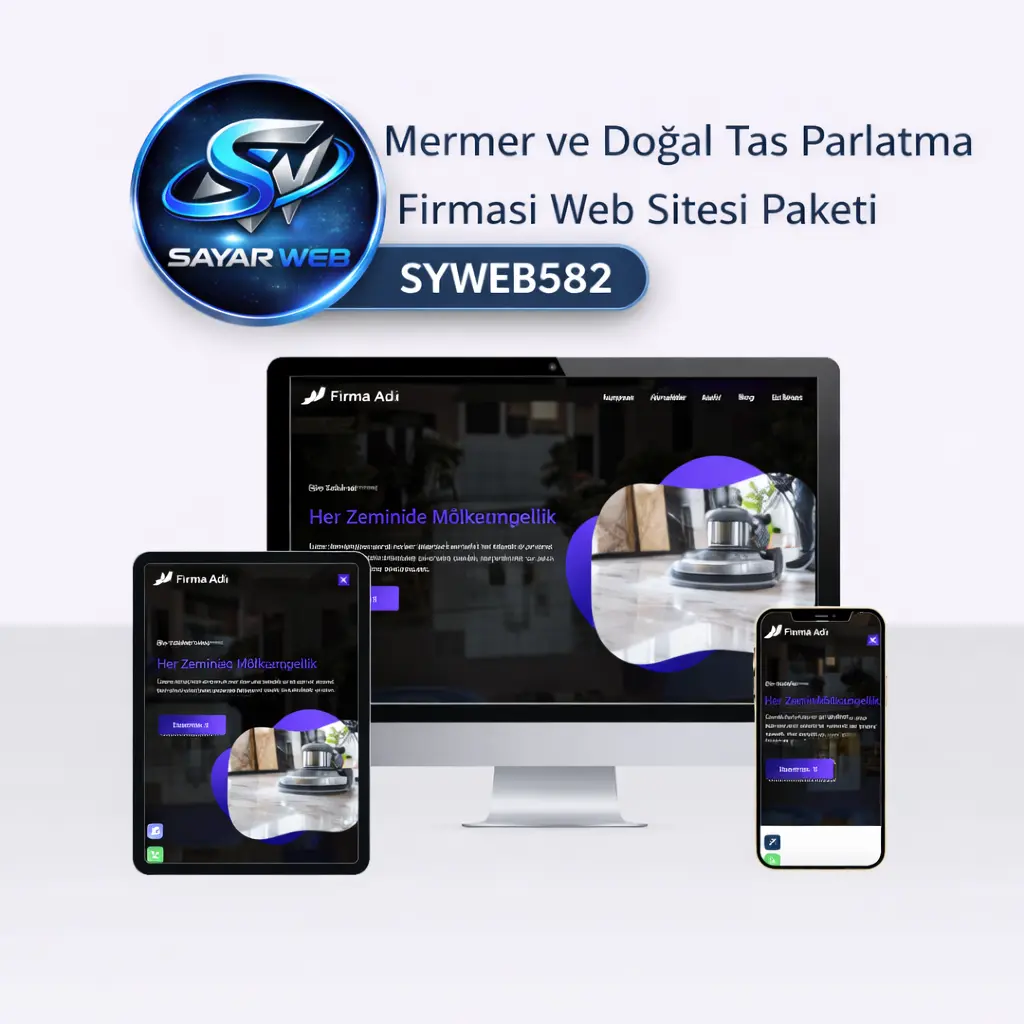 Mermer ve Doğal Taş Parlatma Firması Web Sitesi SYWEB582