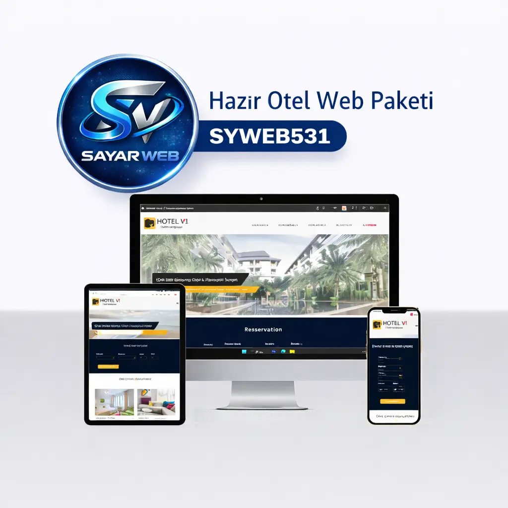Hazır Otel Web Paketi SYWEB531