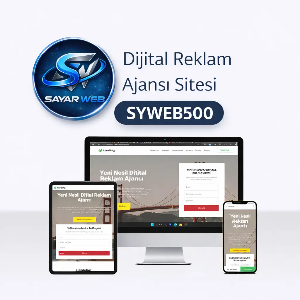 Dijital Reklam Ajansı Sitesi SYWEB500