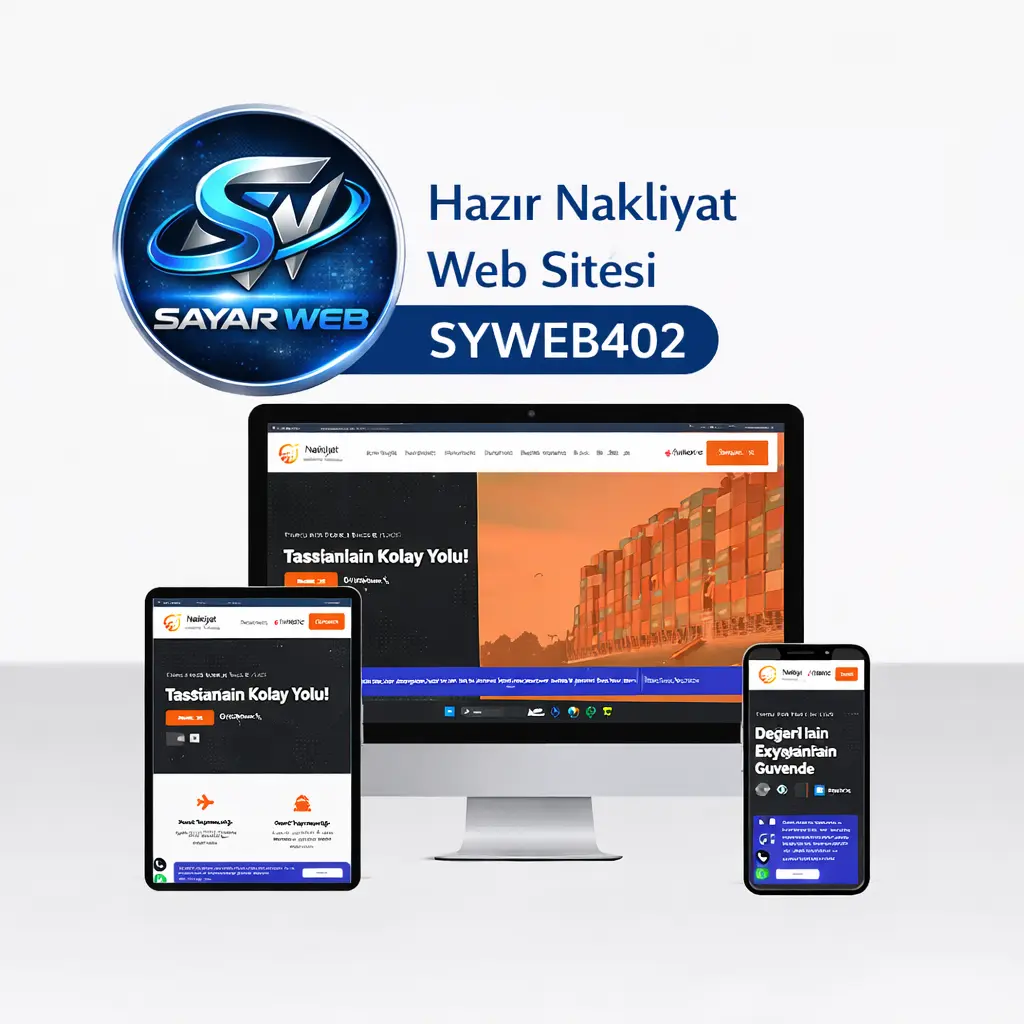 Hazır Nakliyat Web Sitesi SYWEB402