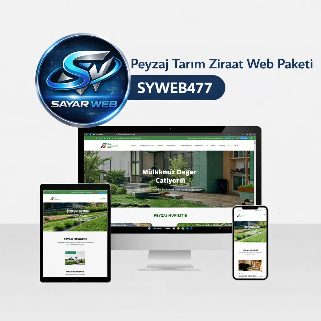 Peyzaj Tarım Ziraat Web Paketi SYWEB477